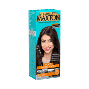 Coloração Maxton Kit 5.0 Castanho Claro