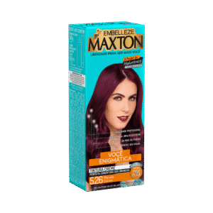 Coloração Maxton Kit 5.26 Marsala Escuro