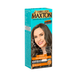 Coloração Maxton Kit 6.1 Louro Cinza Escuro