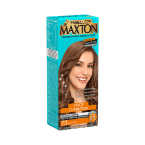 Coloração Maxton Kit 7.3 Louro Mel