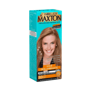 Coloração Maxton Kit 8.0 Louro Claro
