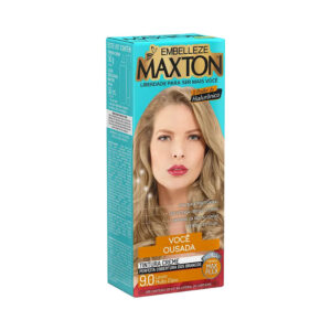 Coloração Maxton Kit 9.0 Louro Muito Claro