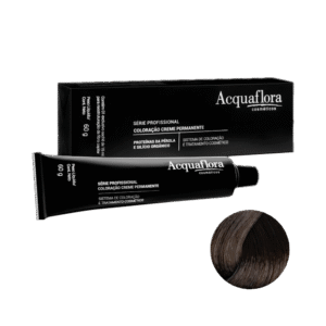 Coloração Permanente Acquaflora 6.1 Louro Escuro Acinzentado 60g