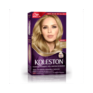 Coloração Permanente Koleston Louro Cinza Claro 81