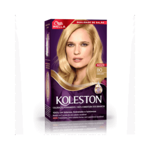 Coloração Permanente Koleston Louro Claro 80