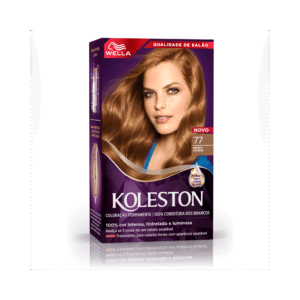 Coloração Permanente Koleston Marrom Dourado 77