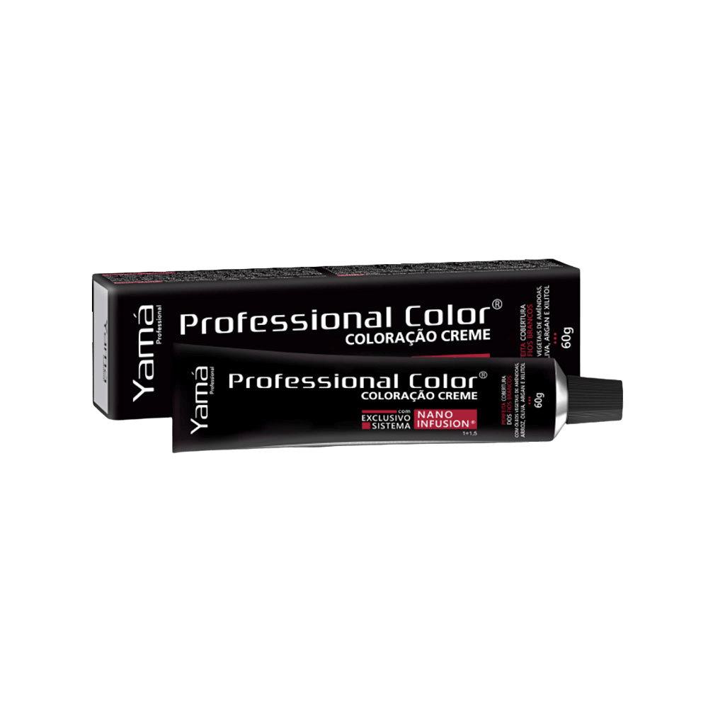 Coloração Yamá Professional Color Nano Infusion 8.31 Louro Claro Dourado Acinzentado