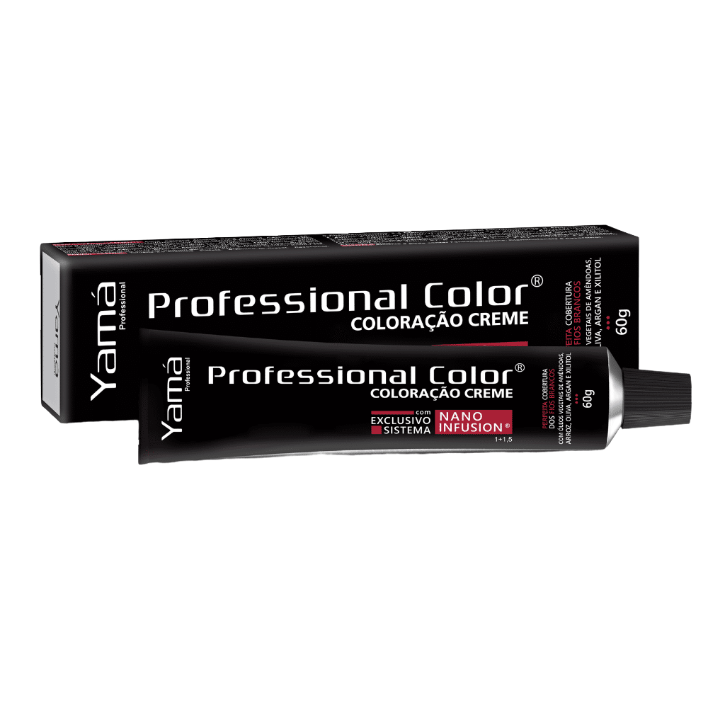 Coloração Yamá Professional Color Nano Infusion 9.1 Louro Muito Claro Acinzentado