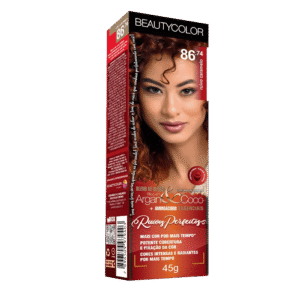 Coloração Beauty Color Ruivos Perfeitos 86.74 Ruivo Caramelo