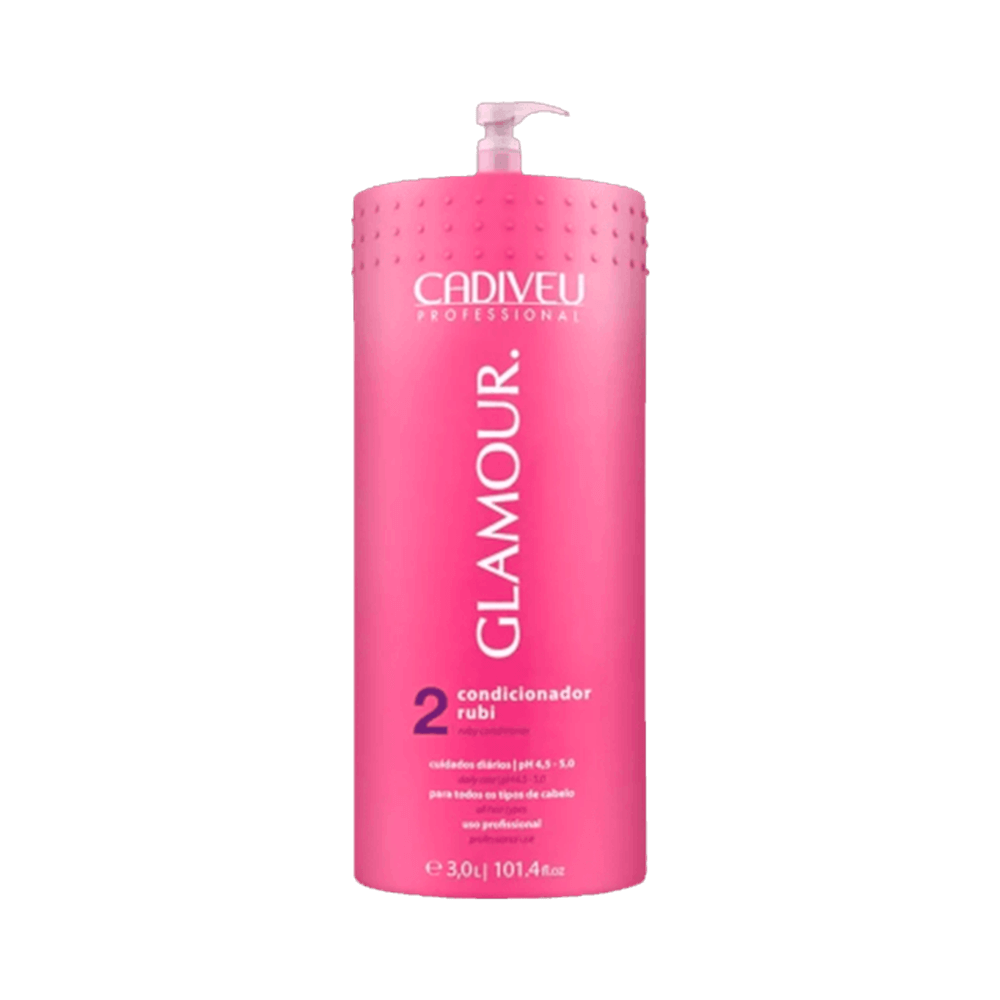 Condicionador Cadiveu Glamour Plus Rubi 3000ml