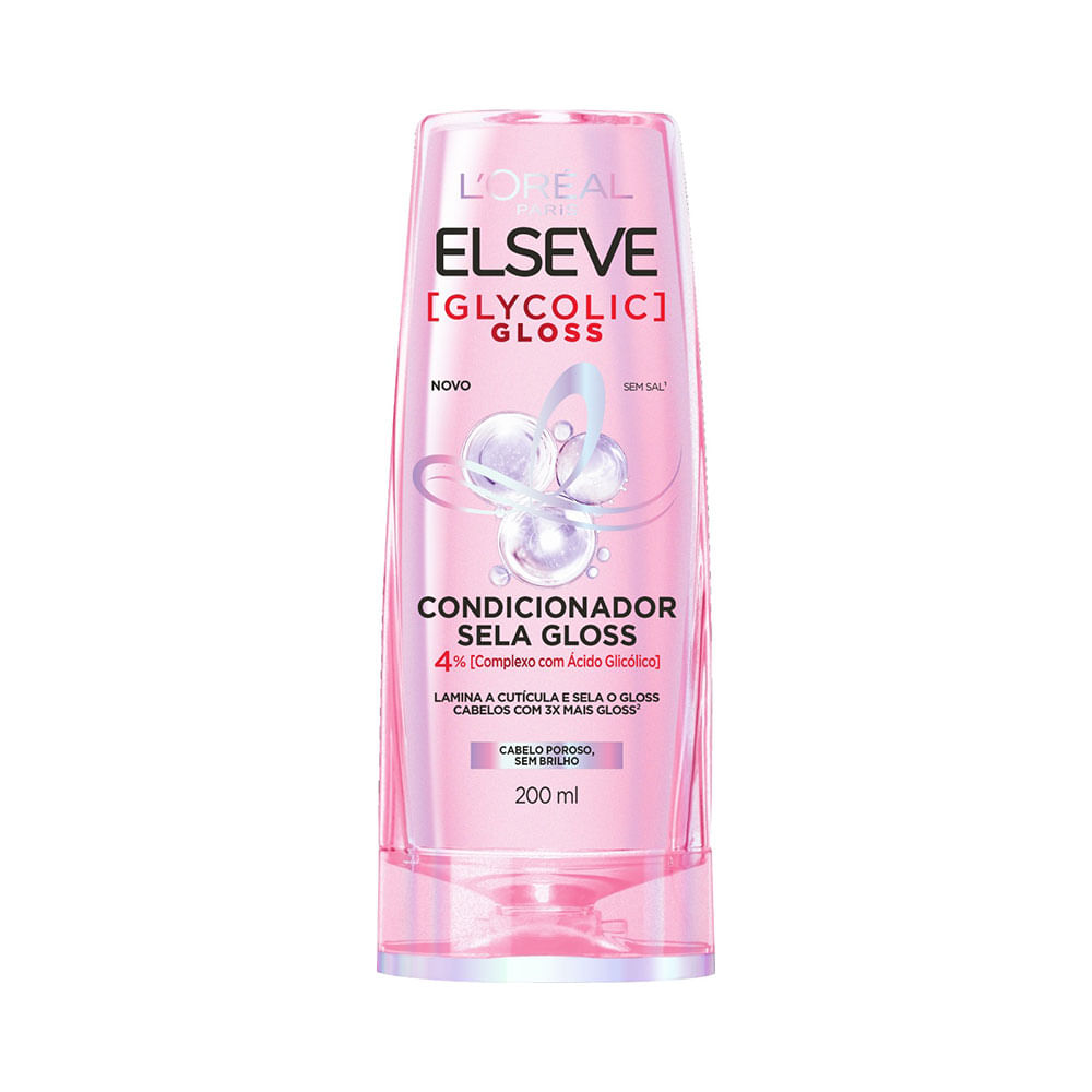 Condicionador Elseve Glycolic Gloss 200ml