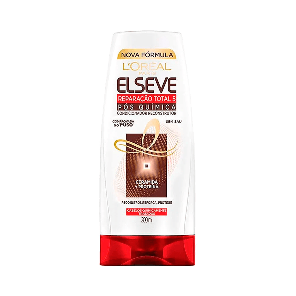 Condicionador Elseve Reparação Total 5 Pós Química 200ml
