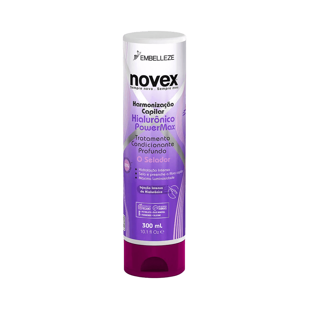 Condicionador Novex Hialurônico PowerMax Harmonização Capilar 300ml