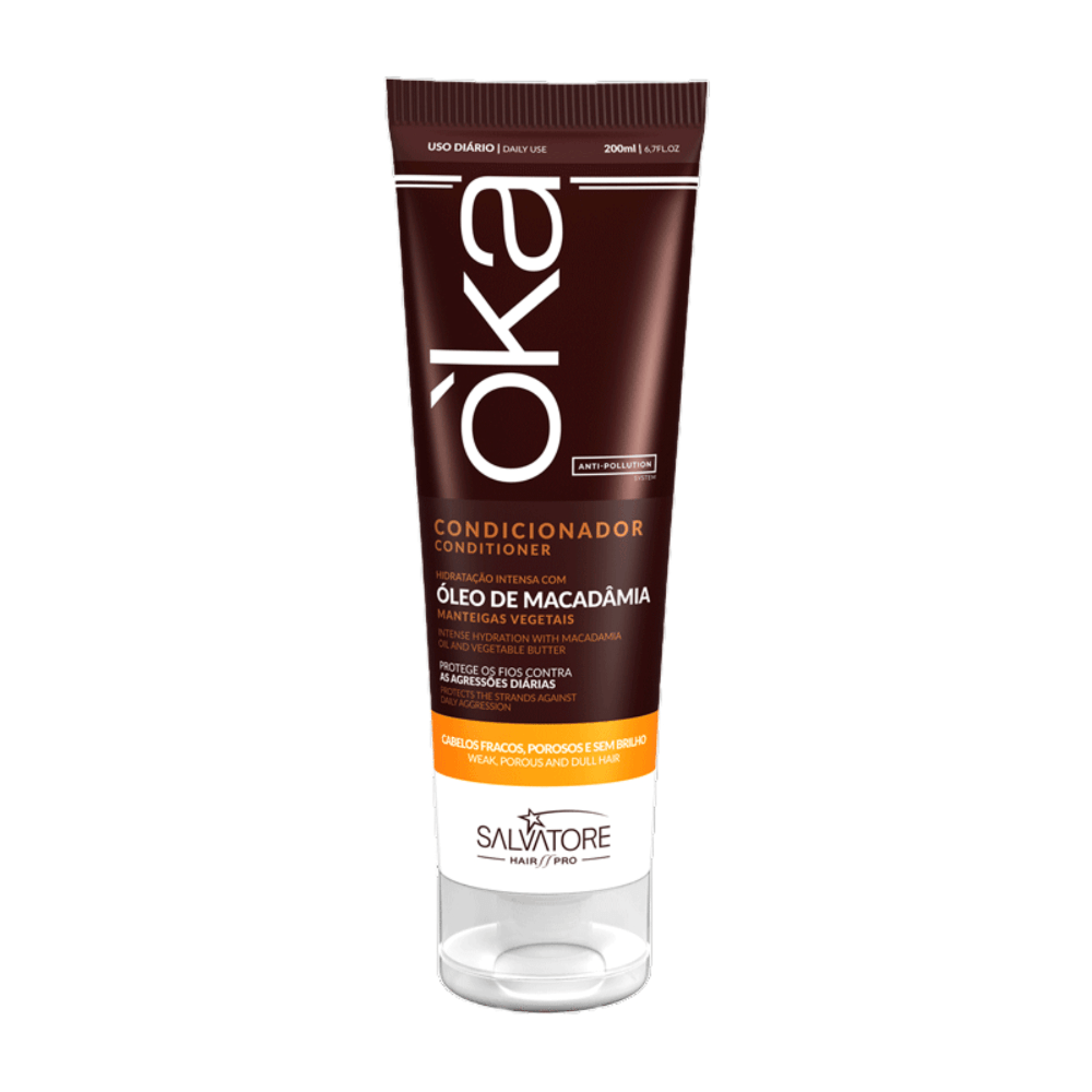 Condicionador Salvatore Oka Óleo de Macadâmia 200ml