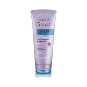 Condicionador Eudora Siàge Revela os Cachos Definição e 3X Menos Frizz 200ml