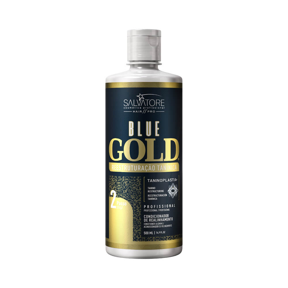 Condicionador de Realinhamento Salvatore Blue Gold 500ml