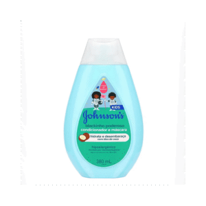 Condicionador e Máscara Johnson's Baby Blackinho Poderoso 380ml