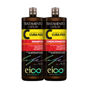Kit Eico Cura Fios Shampoo + Condicionador 1000ml