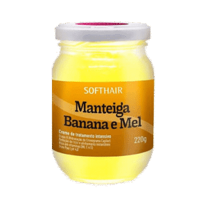 Creme Capilar Soft Hair Manteiga De Banana E Mel 220g