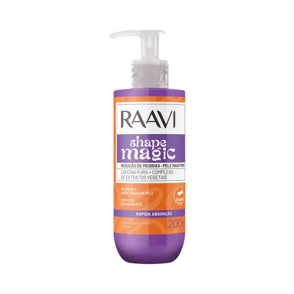 Creme Corporal Raavi Shape Magic 200g