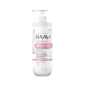 Creme Corporal Raavi Ureia 10% Desodorante Hidratante 450g