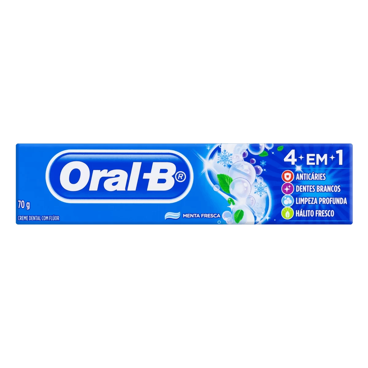 Creme Dental Oral-B 4 em 1 70g