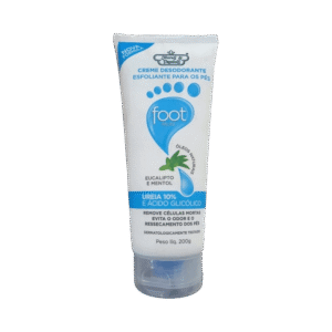 Creme Desodorante Flores & Vegetais Esfoliante Pés