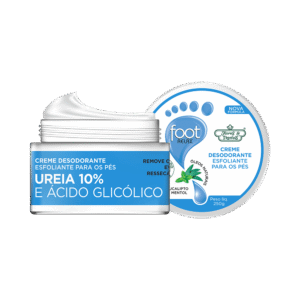 Creme Desodorante e Esfoliante para os Pés Flores e Vegetais - 250g