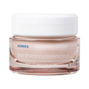 Creme Facial Korres Apothecary Wild Rose Clareador Noturno 40ml