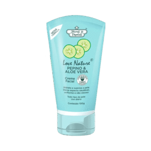 Creme Facial de Pepino Flores & Vegetais 100g