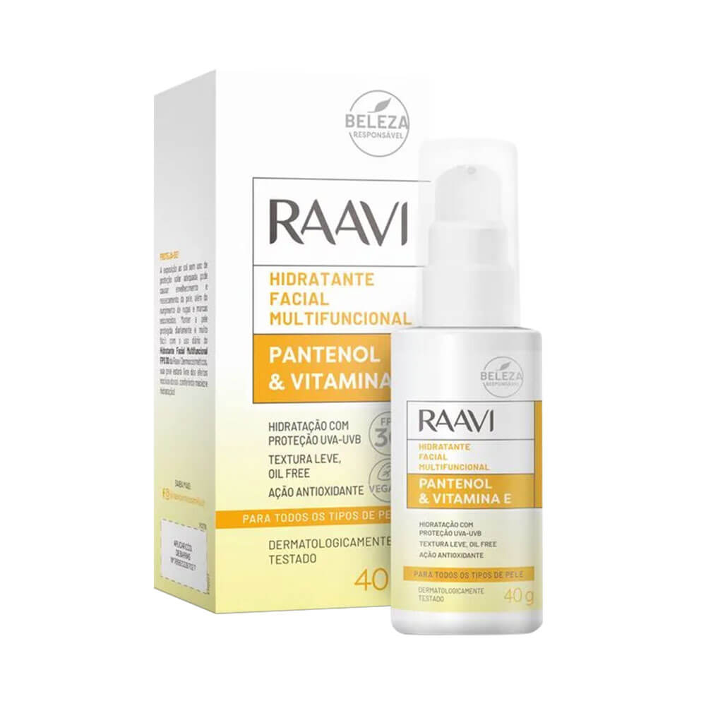 Creme Hidratante Raavi Multifuncional FPS30 40g