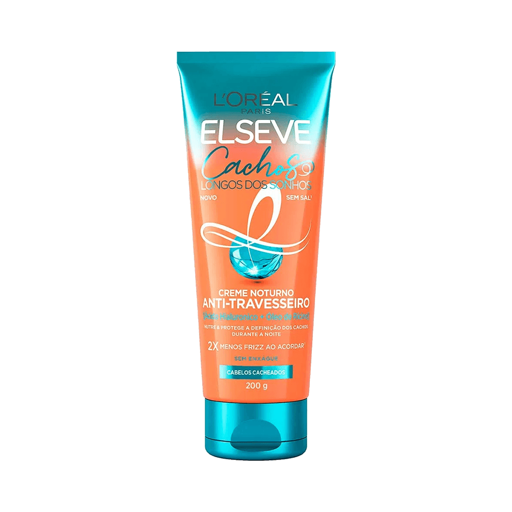 Creme Noturno Elseve Cachos Longos dos Sonhos 200ml