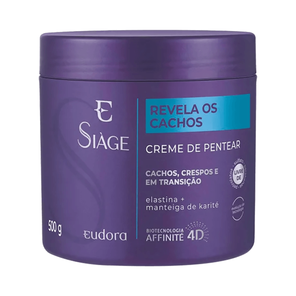 Creme Para Pentear Siàge Revela os Cachos 500g