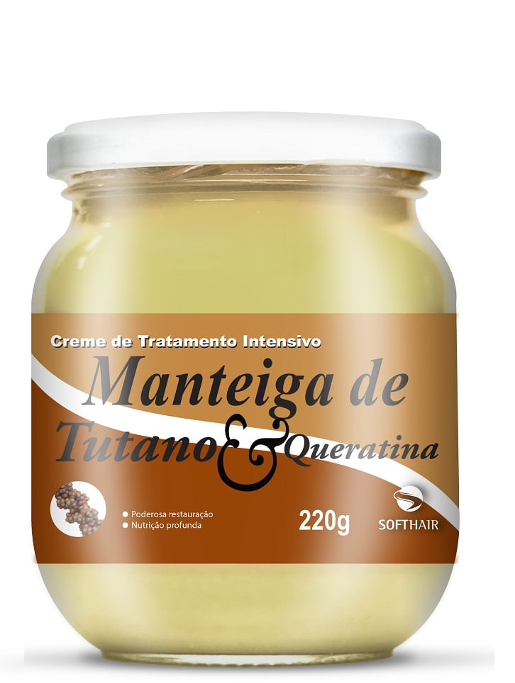 Creme Soft Hair Manteiga Tutano e Queratina