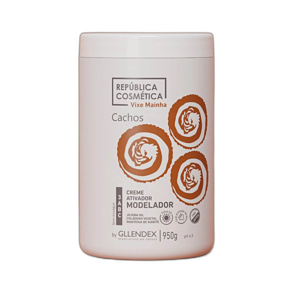 Creme de Pentear Modelador Gllendex Vixe Mainha 950g
