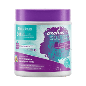 Creme de Tratamento Beleza Natural Cachos Soltos 500g