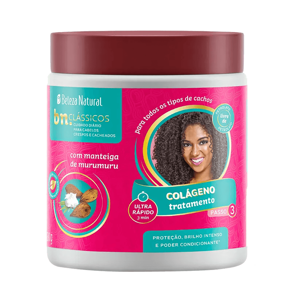 Creme de Tratamento Beleza Natural Colágeno 500g