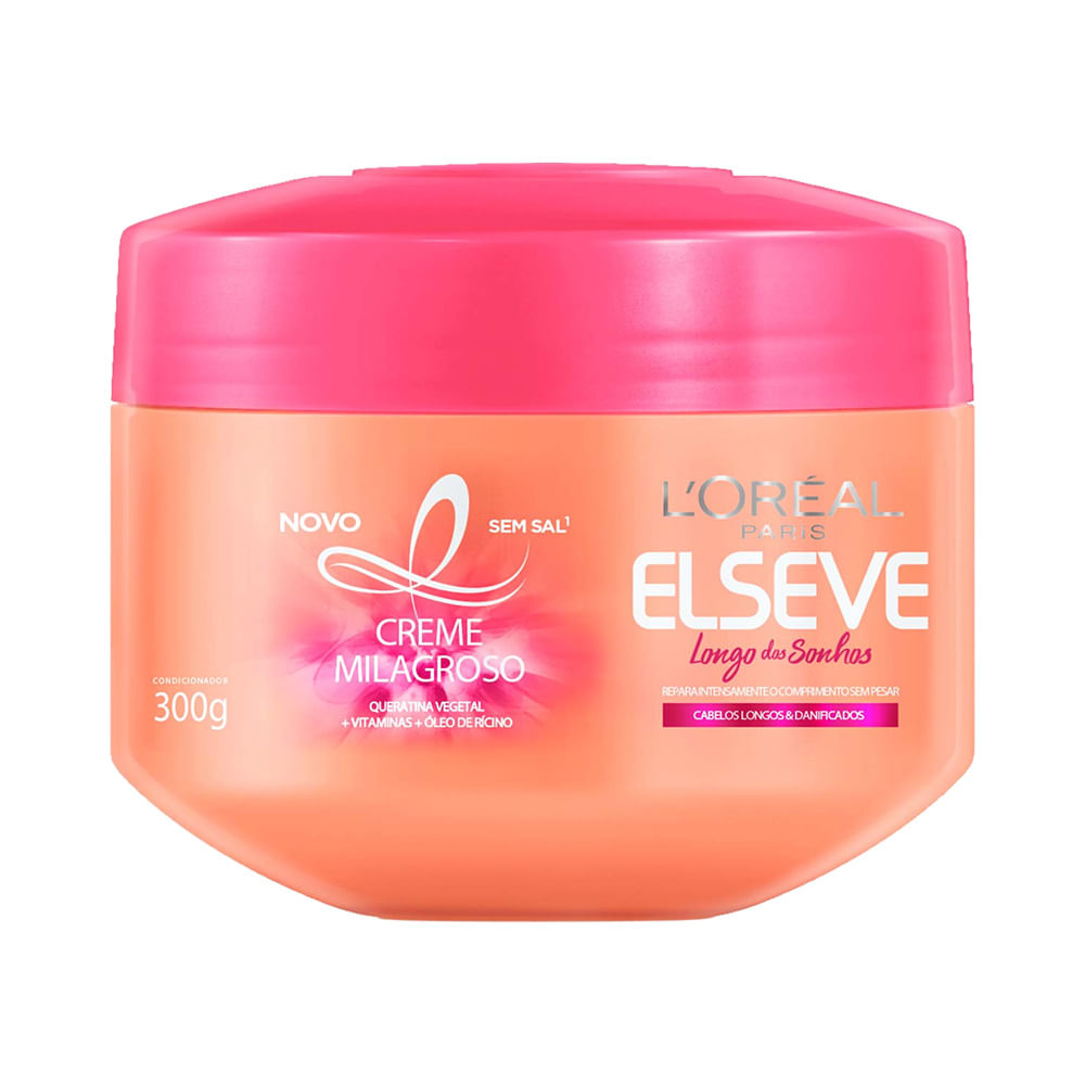 Creme de Tratamento Elseve Longo dos Sonhos 300g