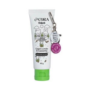 Creme para Mãos Cora Colorê Capim Limão e Castanha 40g