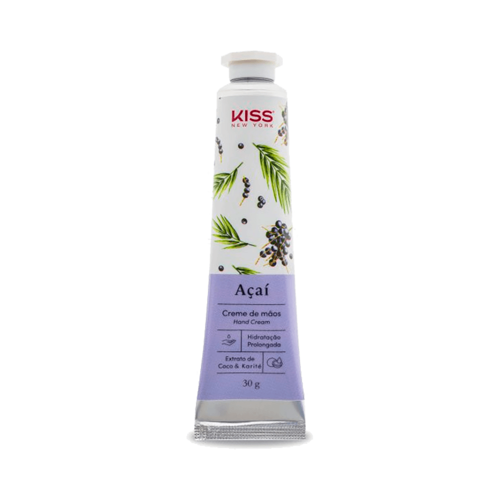 Creme para Mãos Kiss New York Açaí 30g
