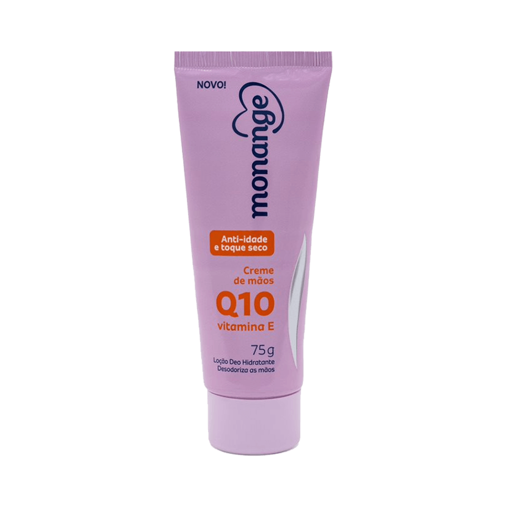Creme para Mãos Monange Anti-idade Q10 e Vitamina E 75g