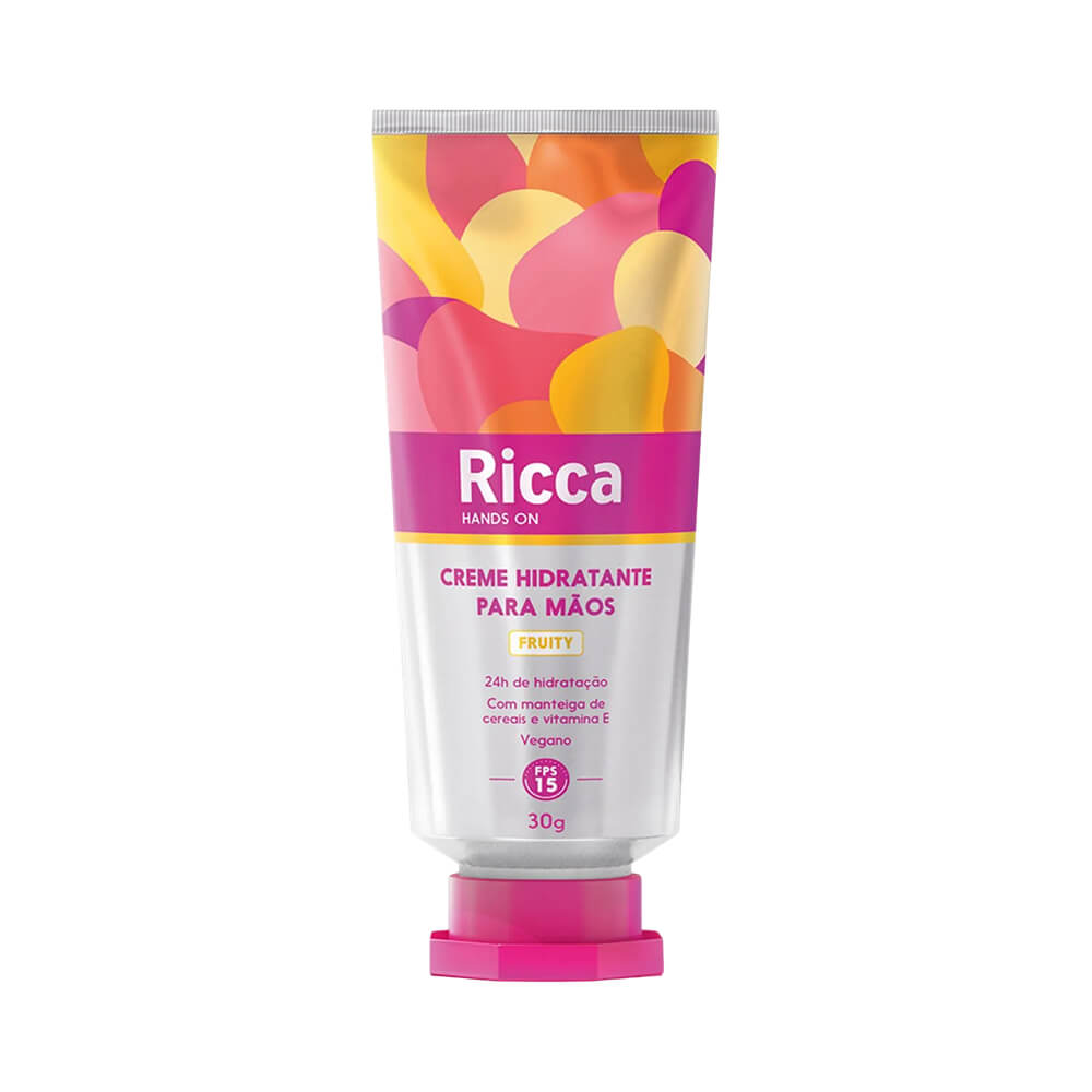 Creme para Mãos Ricca FPS15 Fruity 30g
