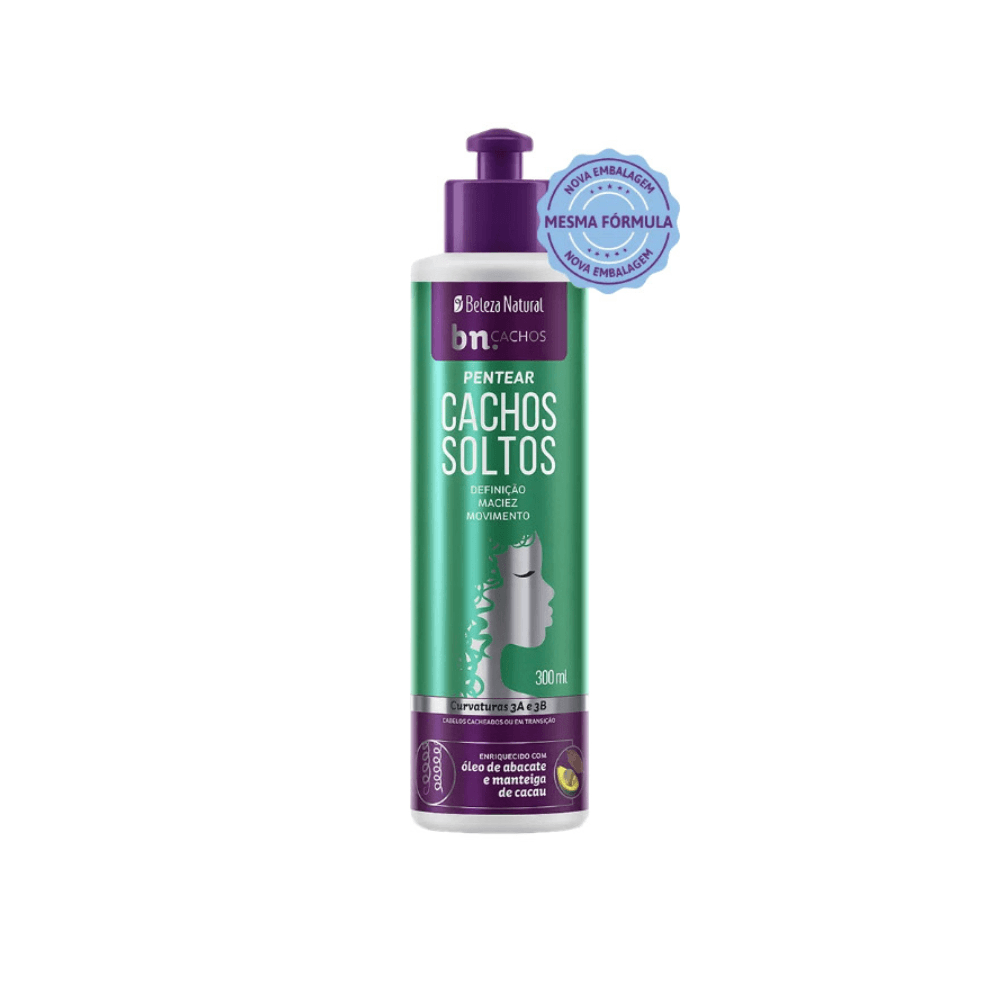 Creme para Pentear Beleza Natural Cachos Soltos 300ml