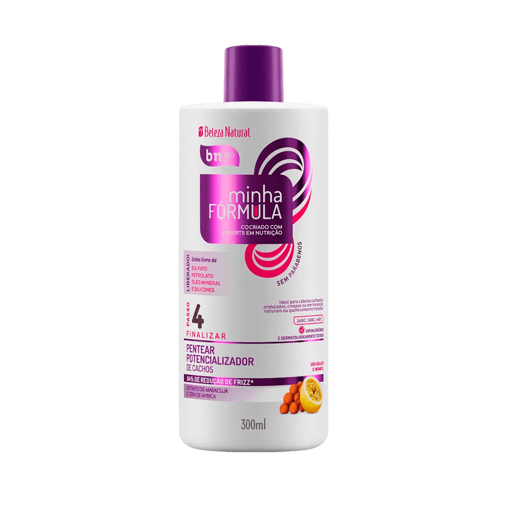 Creme para Pentear Beleza Natural Potencializador de Cachos 300ml