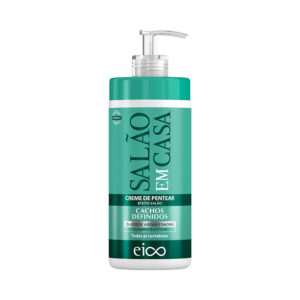 Creme para Pentear Eico Salão em Casa Cachos Definidos 600ml