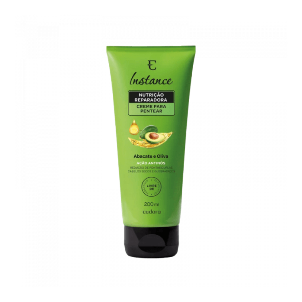 Creme para Pentear Eudora Instance Abacate e Oliva 200ml