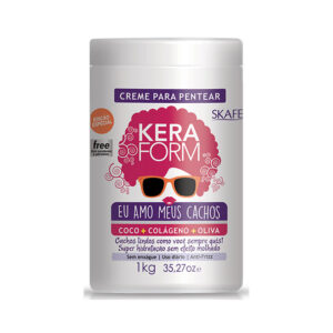 Creme para Pentear Keraform Eu Amo Meus Cachos 1000g