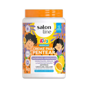 Creme para Pentear Salon Line Kids Cachinhos Hidratados Maracujá 1kg