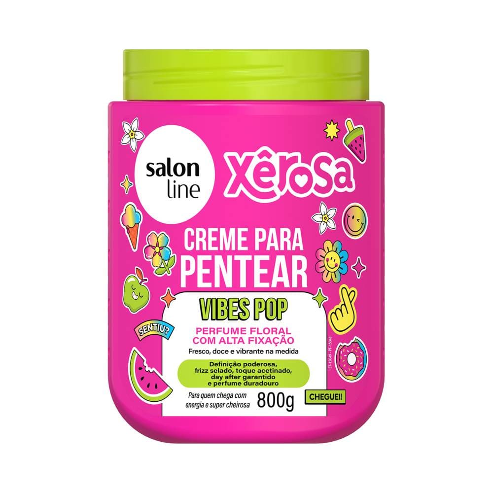 Creme para Pentear Salon Line Xêrosa Vibes Pop 800g