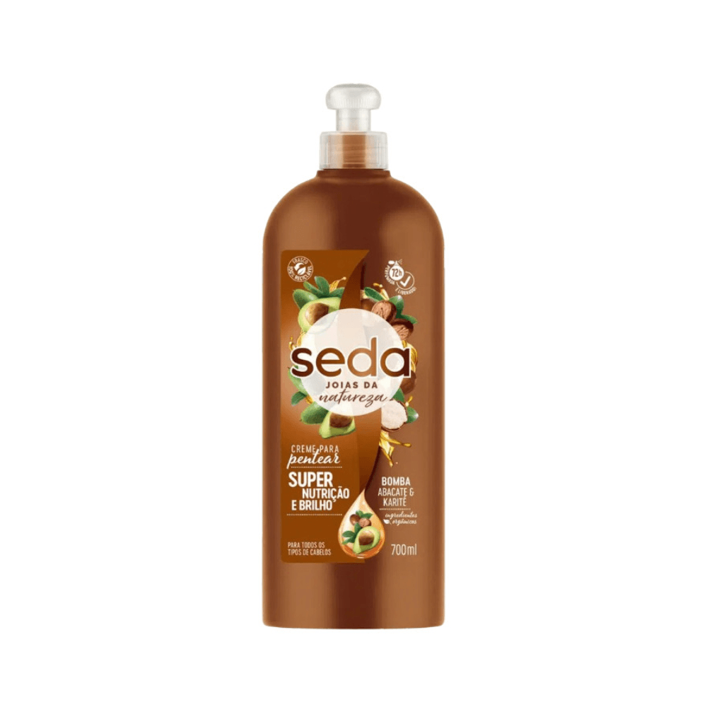 Creme para Pentear Seda Bomba de Abacate e Karité 700ml